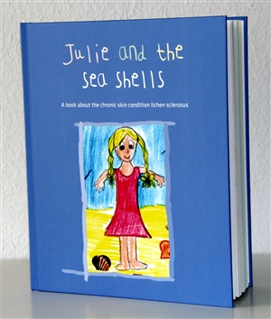 Julie and the sea shells printed